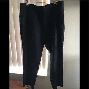 INC Slim Fit Milan Black Slacks